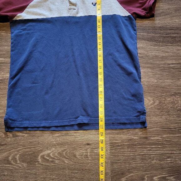 American Eagle Outfitters AEO Classic Fit Pique Polo Button Up Shirt Mens Small - Picture 5 of 6